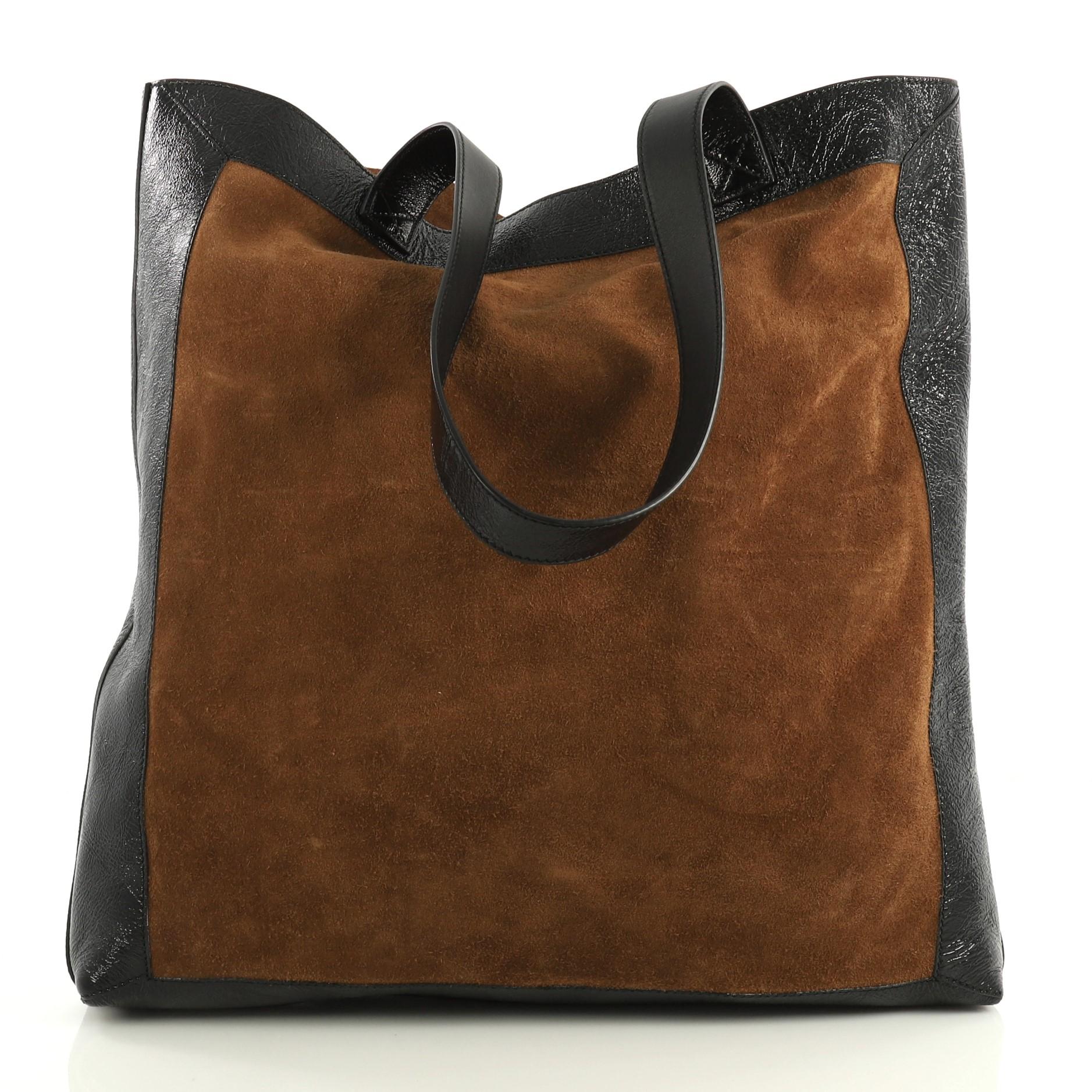 ophidia suede large tote