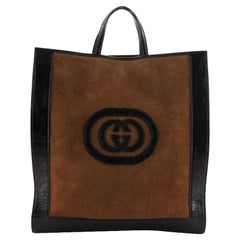 Gucci Ophidia Soft Open Tote Suede Large