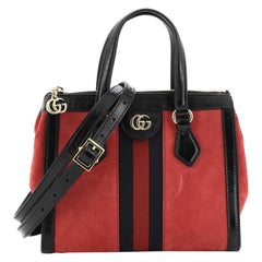 Gucci Ophidia Top Handle Bag Suede Small 