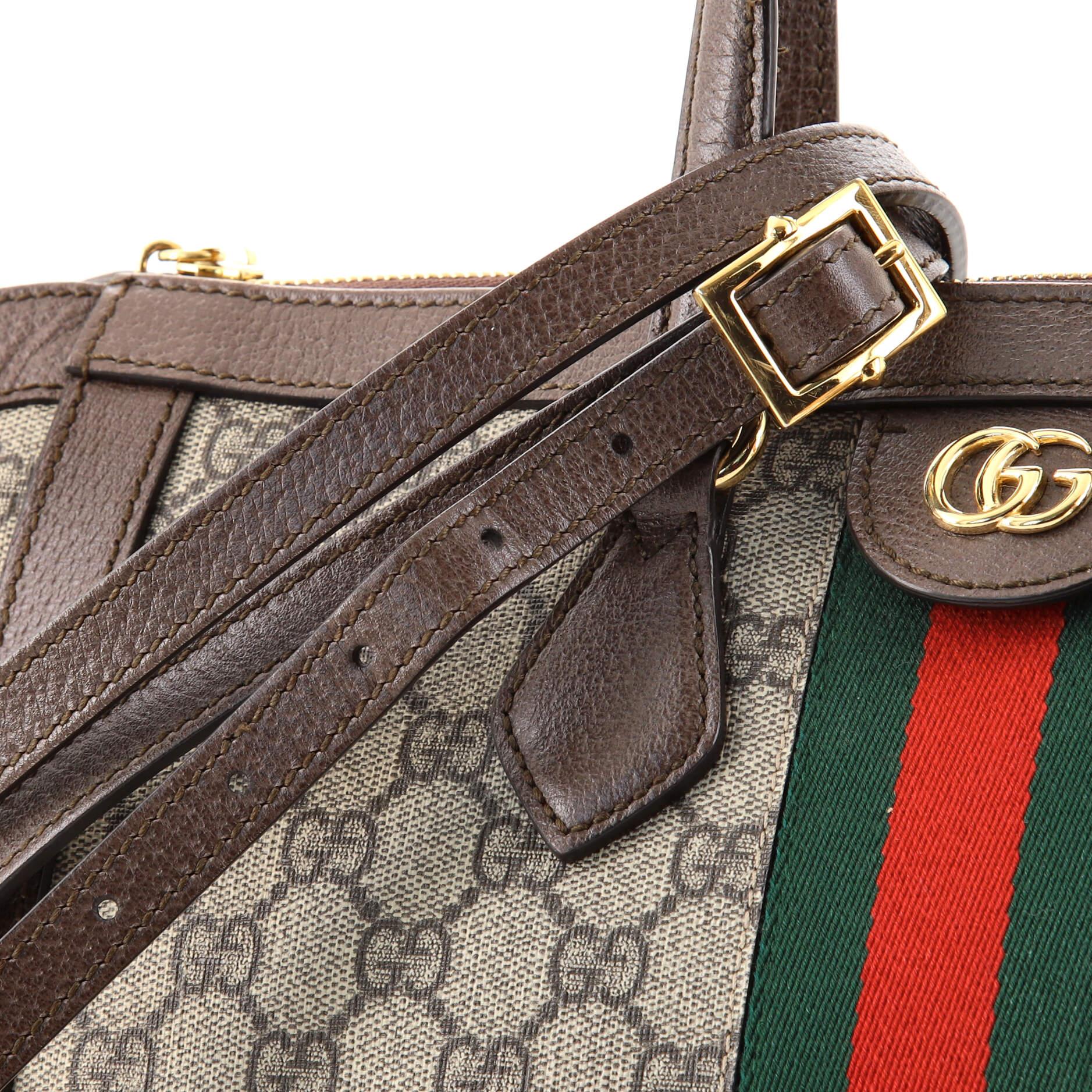 Gucci Ophidia Top Handle Tote GG Coated Canvas Medium 1