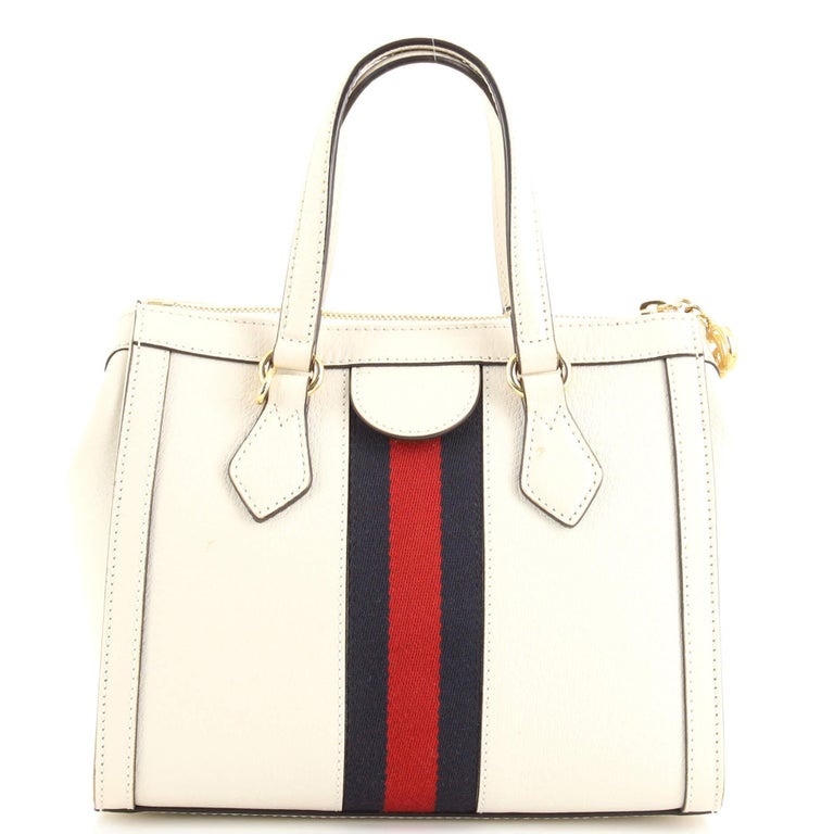 Gucci Ophidia Top Handle Tote Leather Small For Sale at 1stDibs