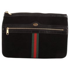 Gucci Ophidia Zip Pouch Suede Large