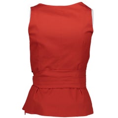 Gucci Orange Belt Top - Size 38 IT