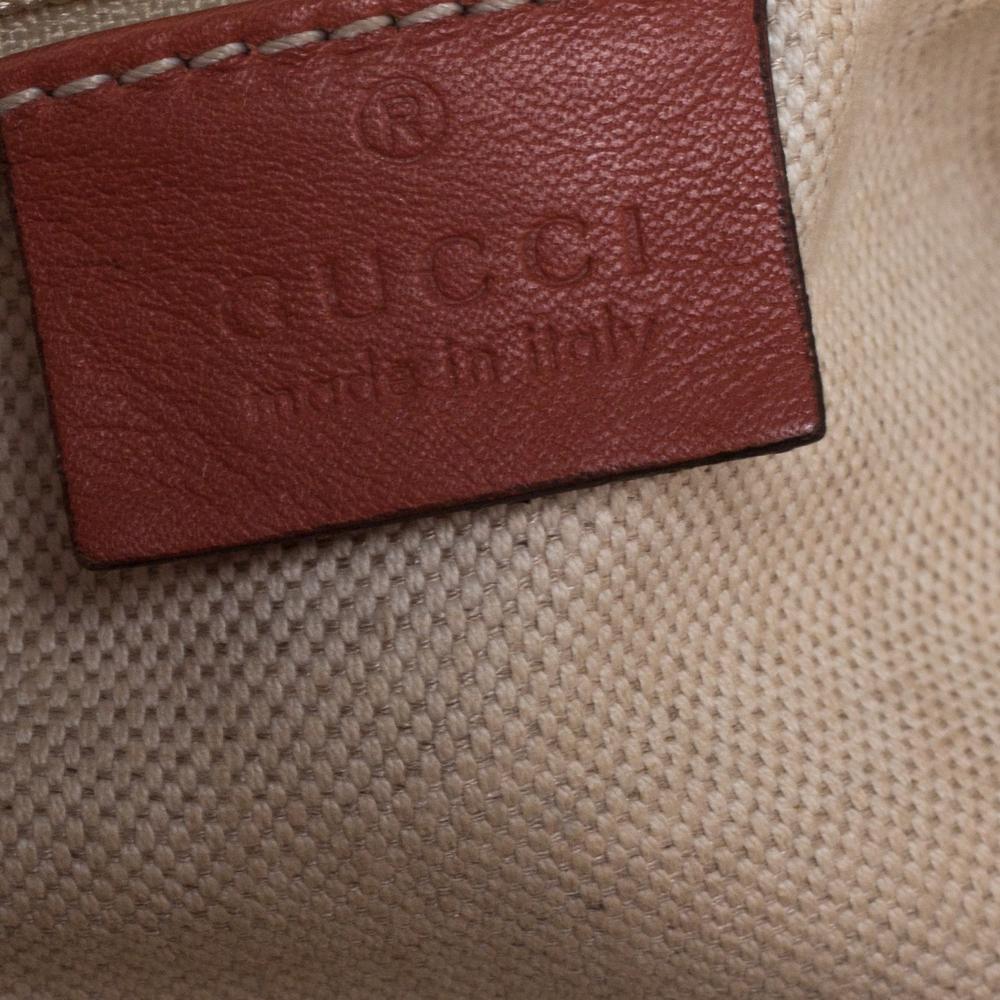 Gucci Orange Guccissima Leather Medium Sukey Bag 7