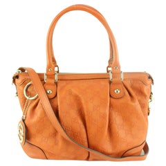 Gucci Orange Guccissima Leather Sukey 2way 50gk62s