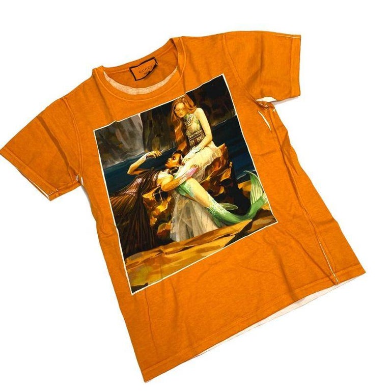 Gucci Orange Hallucination Out 200 Runway Limited Edition Tee Shirt S For  Sale at 1stDibs | gucci hallucination, orange gucci shirt, hallucination  shirt