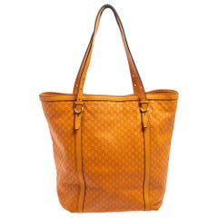 Gucci Orange Microguccissima Leather Nice Tote