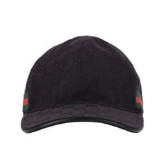 Gucci Original GG Gorra de béisbol de lona con banda de tela