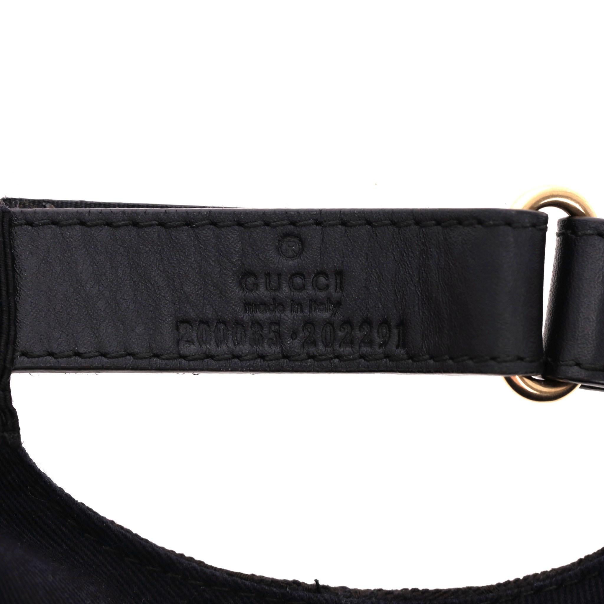Gucci Original GG Canvas Baseball Cap With Web Stripe 2