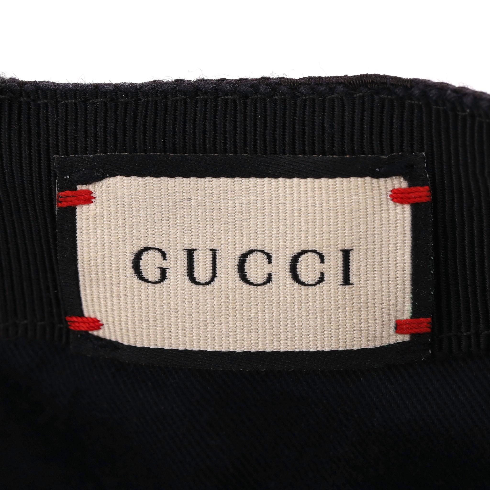 Gucci Original GG Canvas Baseball Cap With Web Stripe 3