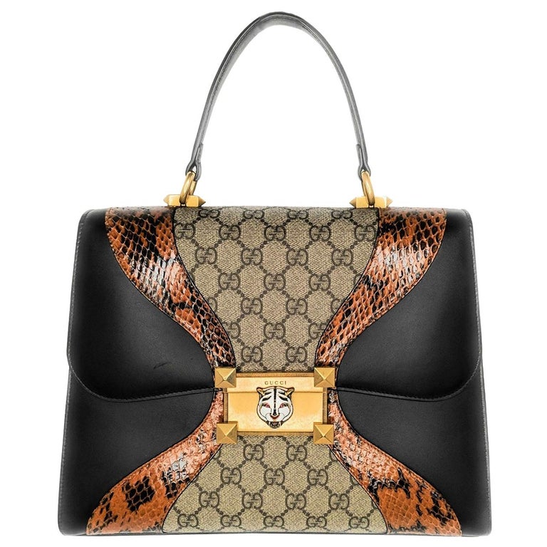 Gucci Osiride Leather Snakeskin GG Medium Top Handle Bag at 1stDibs | gucci  snakeskin bag, gucci osiride bag, snakeskin gucci bag