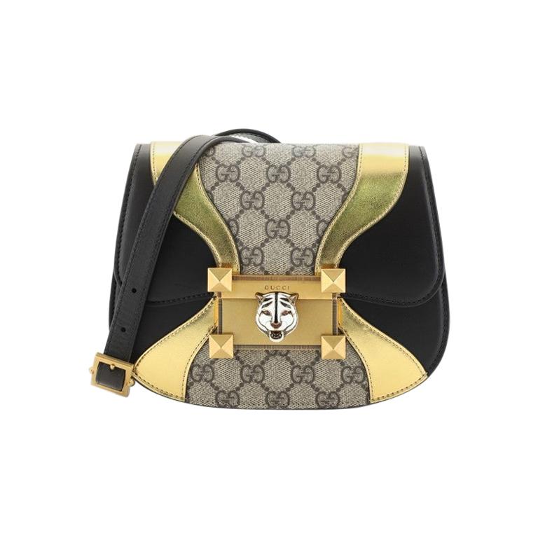Gucci Osiride Shoulder Bag GG Coated Canvas and Leather Small