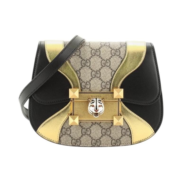 Gucci Osiride Shoulder Bag GG Coated Canvas And Leather Small 