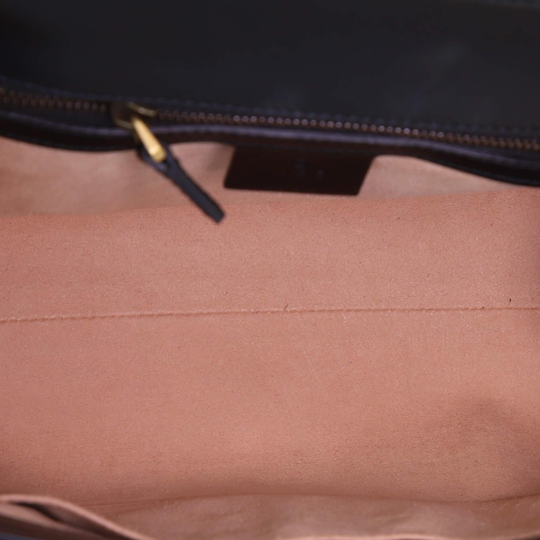 Women's or Men's Gucci Osiride Top Handle Bag GG Coated Canvas and Leather Small