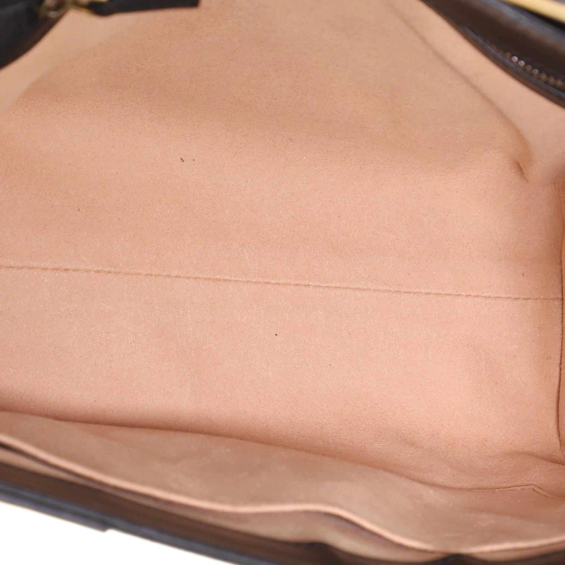 Gucci Osiride Sac à poignée supérieure GG en toile enduite et cuir petit modèle 1