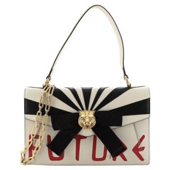 Gucci Osiride Top Handle Bag Printed Leather with Applique Small