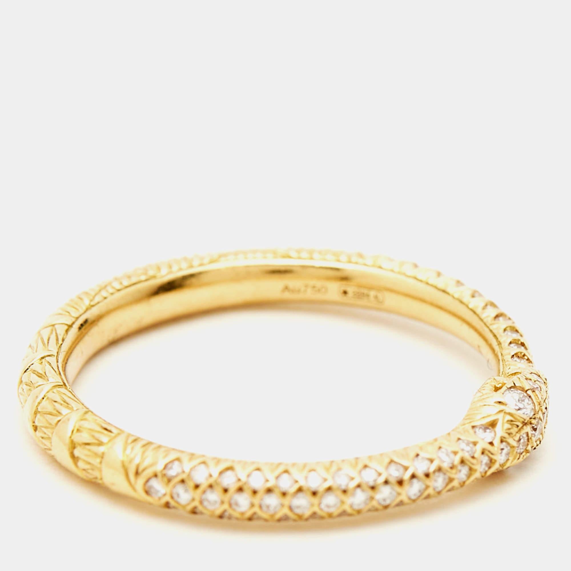 gucci snake ring gold