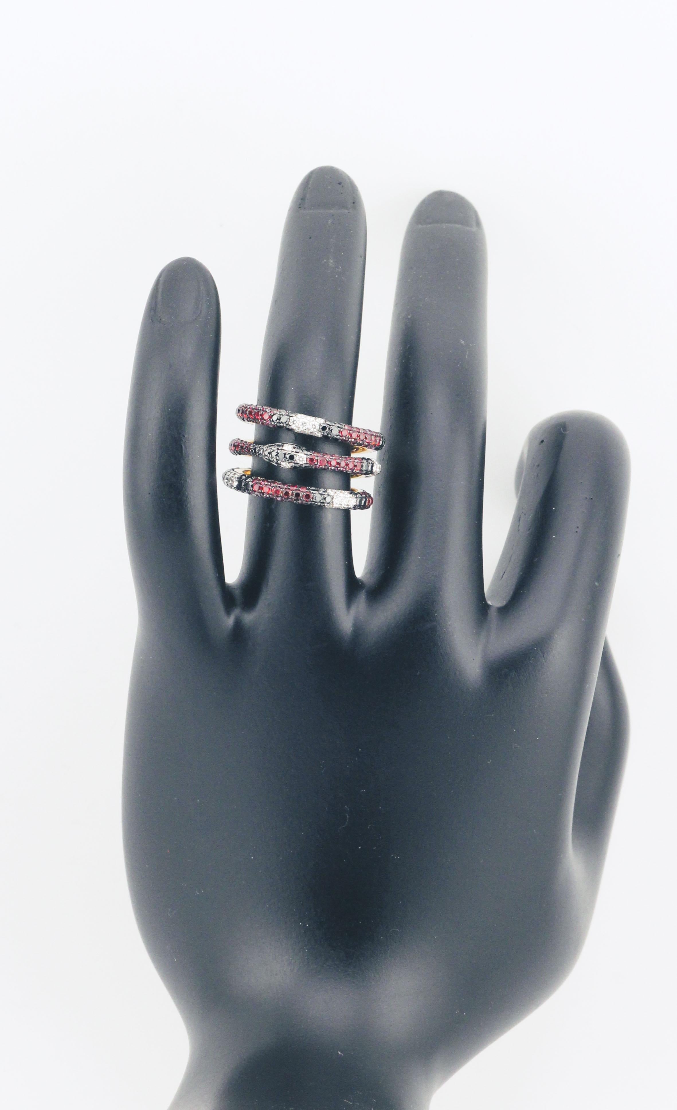 gucci snake ring gold