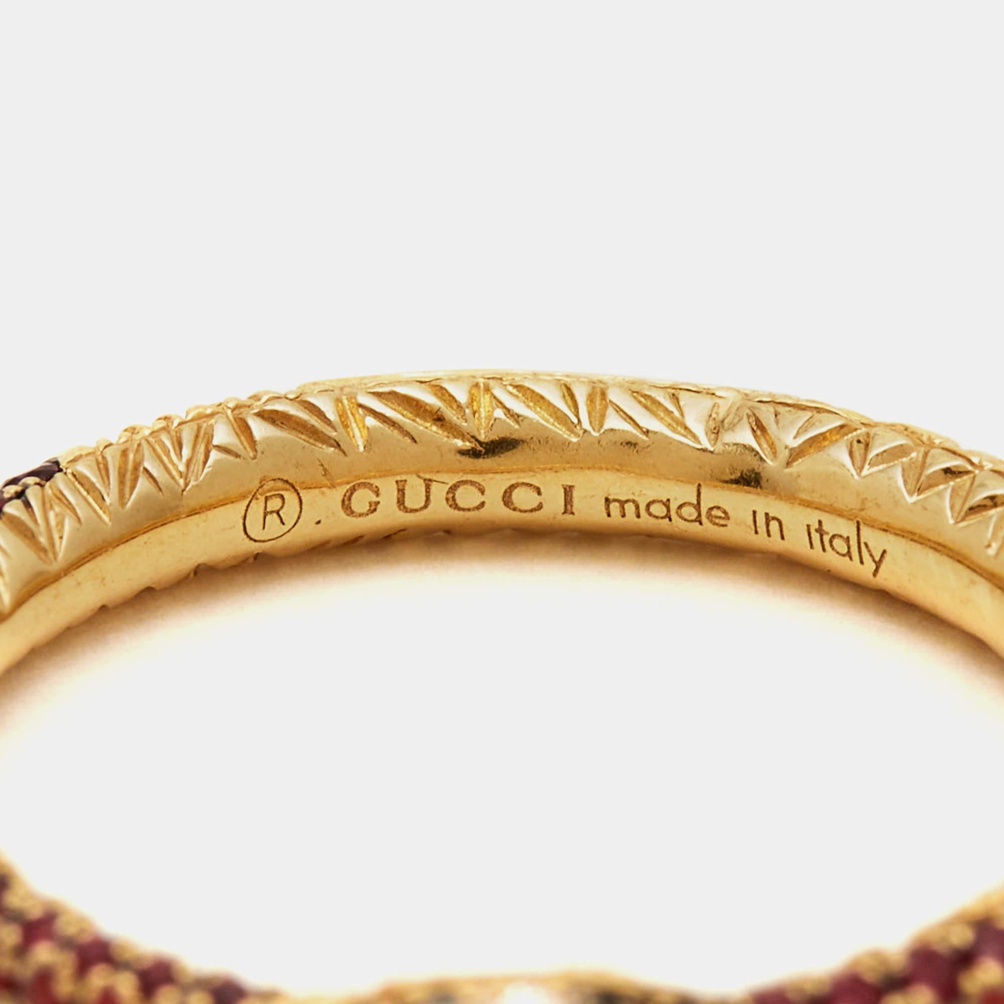 gucci ouroboros ring