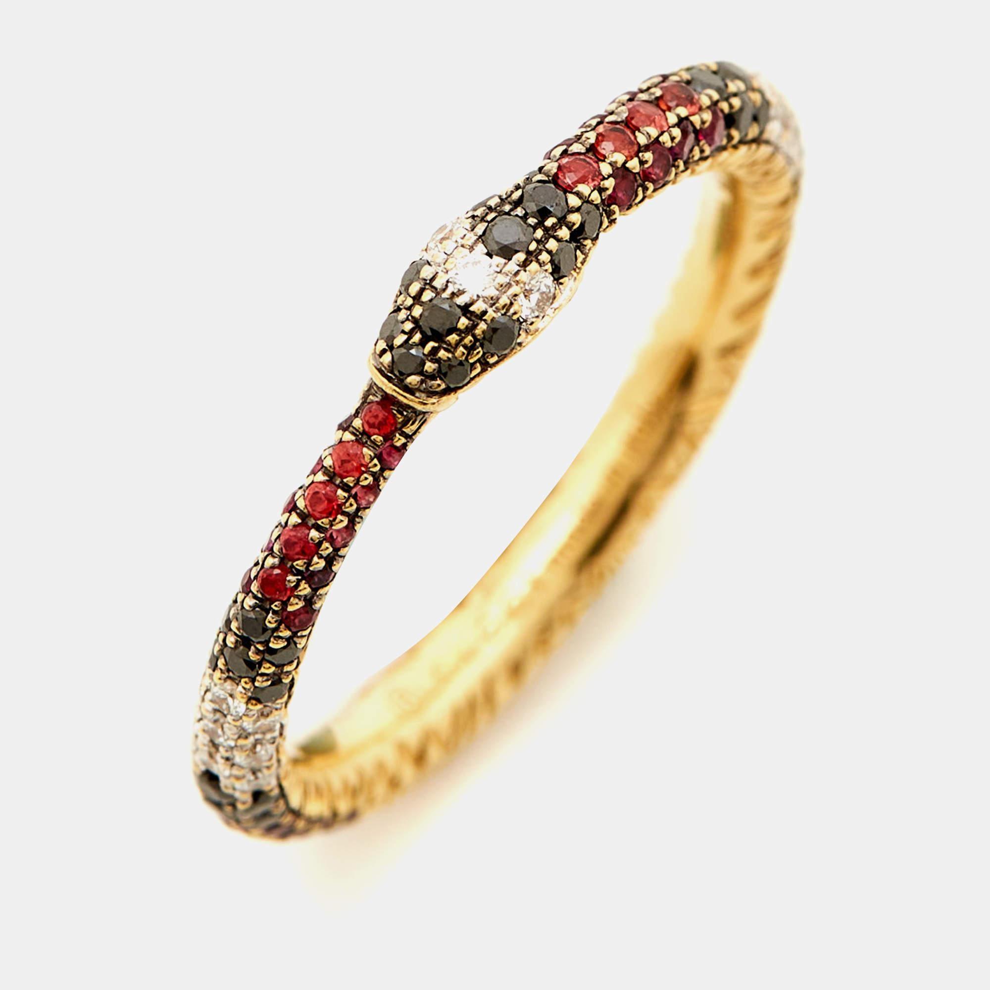 gucci snake ring gold