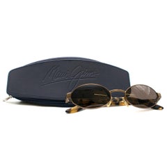 Gucci Oval Tortoise Shell Sunglasses