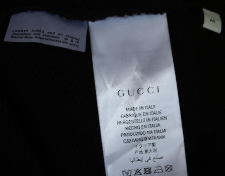 Gucci Oversized Bugs Bunny Cotton-Jersey Sweatshirt at 1stDibs | gucci ...