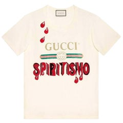 Gucci Oversized Logo-Print Embroidered Cotton T-Shirt