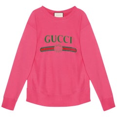 Gucci Oversized Logo-Printed Cotton-Terry Sweatshirt