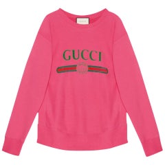 Gucci Oversized Logo-Printed Cotton-Terry Sweatshirt 