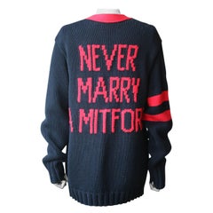 Gucci - Cardigan surdimensionné en maille "Never Marry A Mitford" (N'épousez jamais un Mitford)