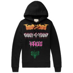 Gucci Oversized Printed Loopback Cotton-Jersey Hoodie