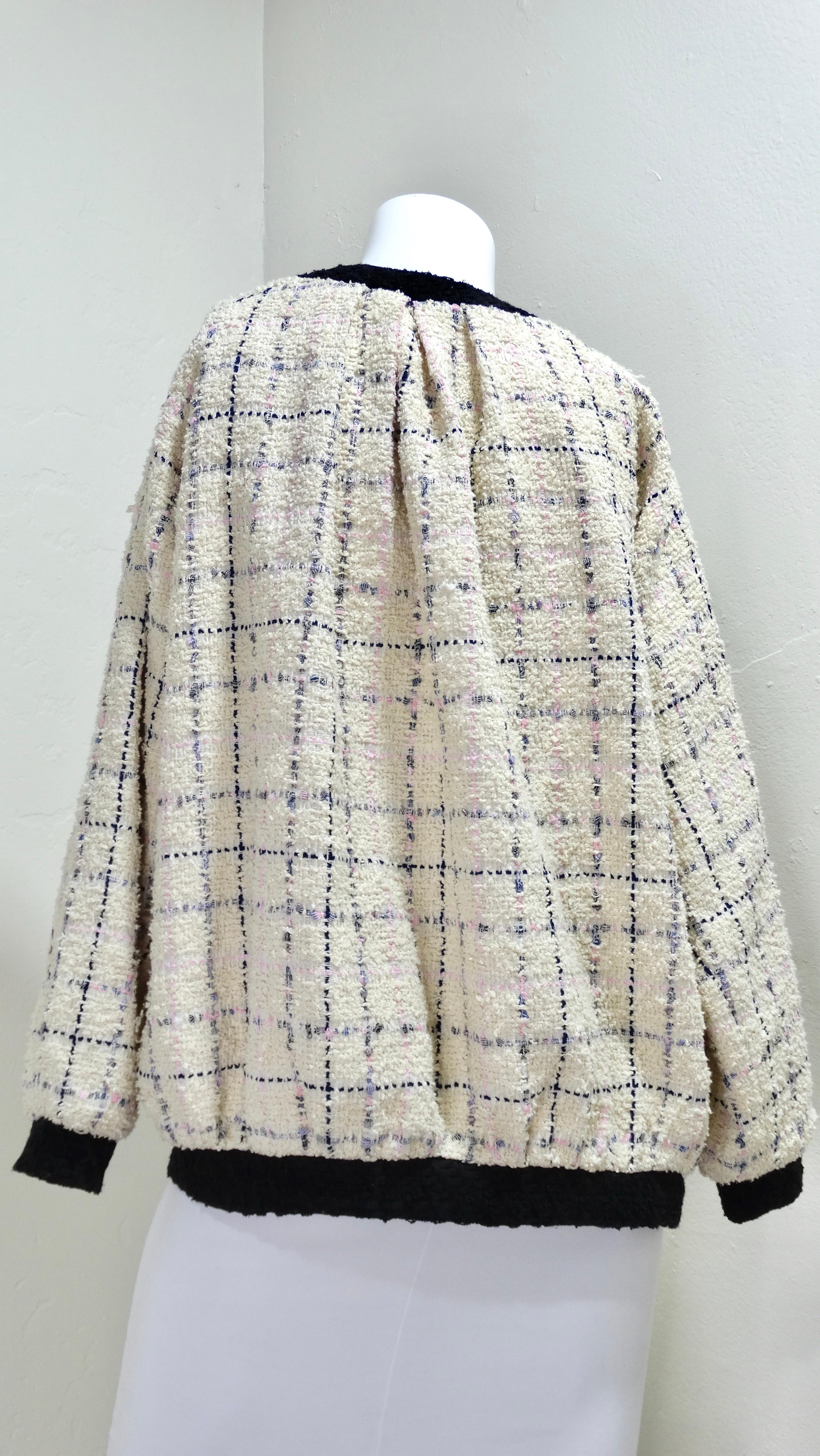 Gucci Oversized Tweed Jacket In Excellent Condition In Scottsdale, AZ