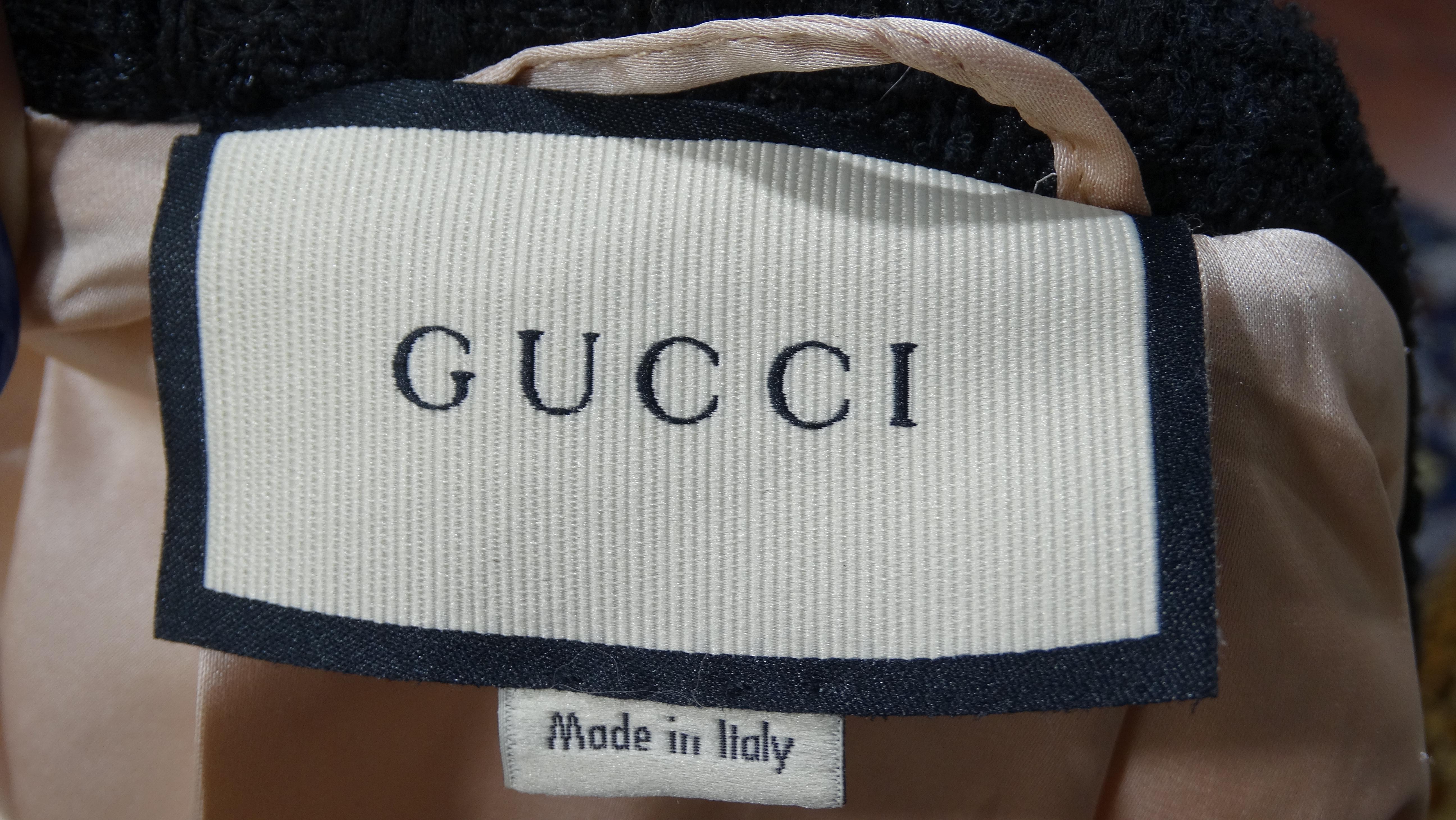 Gucci Oversized Tweed Jacket 1