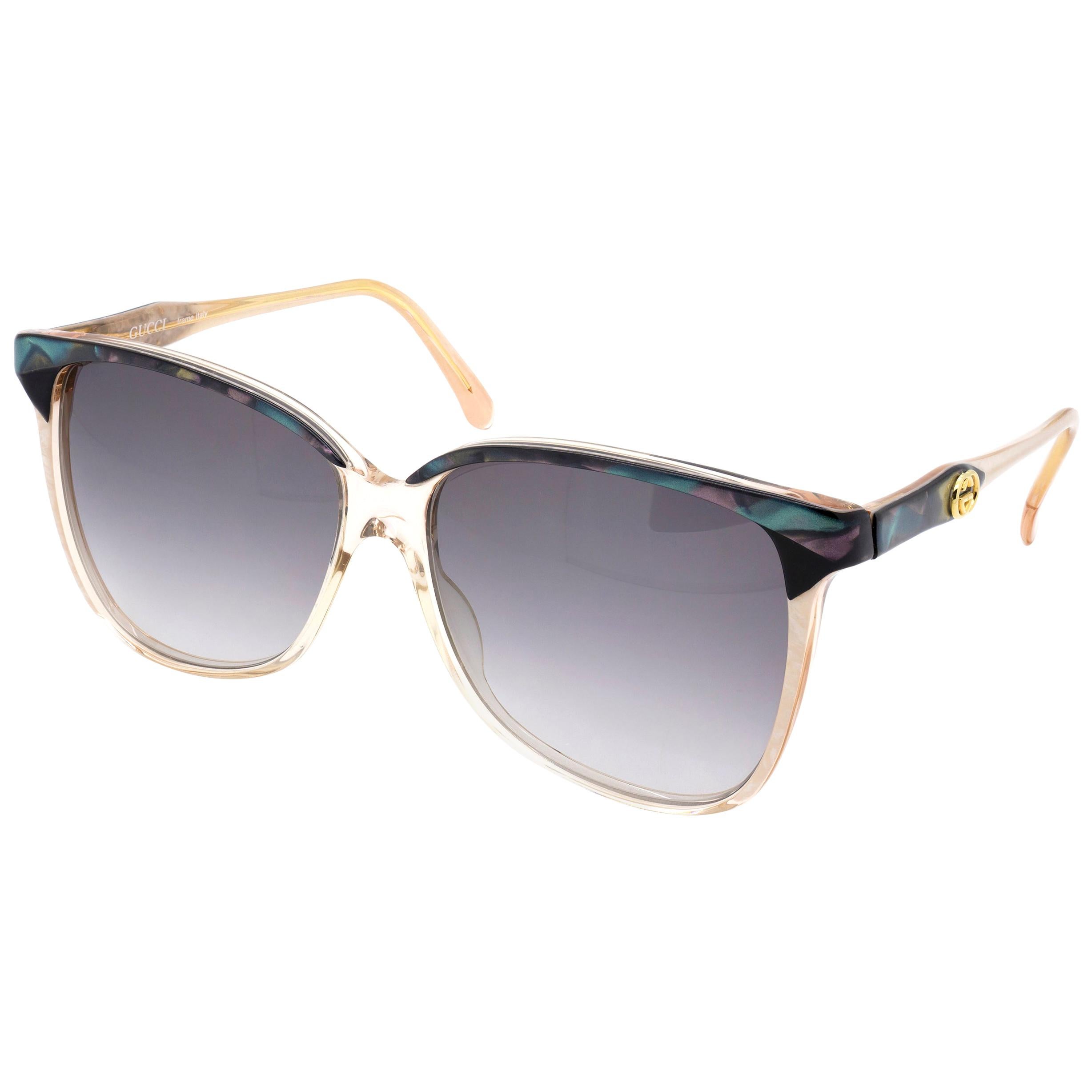 Gucci oversized vintage sunglasses 70s at 1stDibs | 70s gucci sunglasses,  classic gucci sunglasses, gucci 70's sunglasses