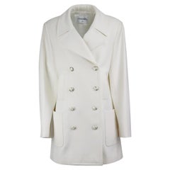 Gucci Oversized Wool Blend Bouclé Tweed Jacket IT 38 UK 6