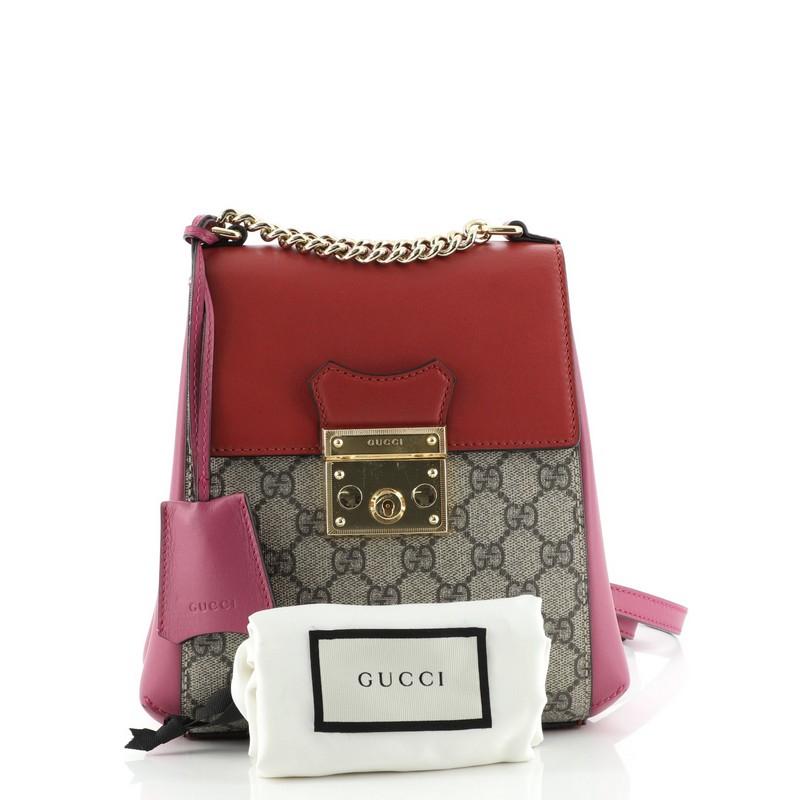 gucci padlock backpack
