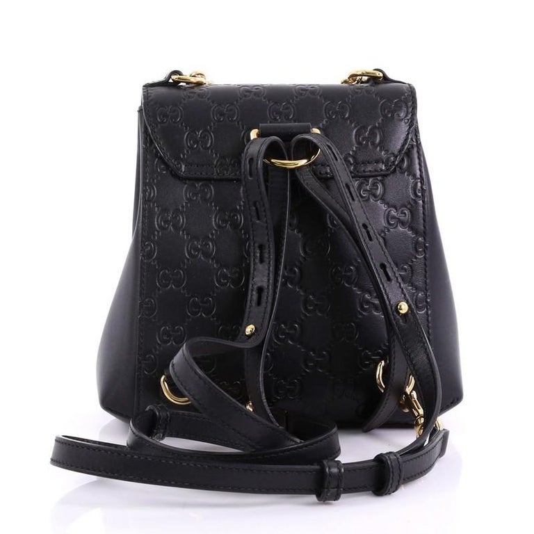 Gucci Padlock Backpack Guccissima Leather Mini at 1stdibs