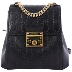 Gucci Padlock Backpack Guccissima Leather Mini