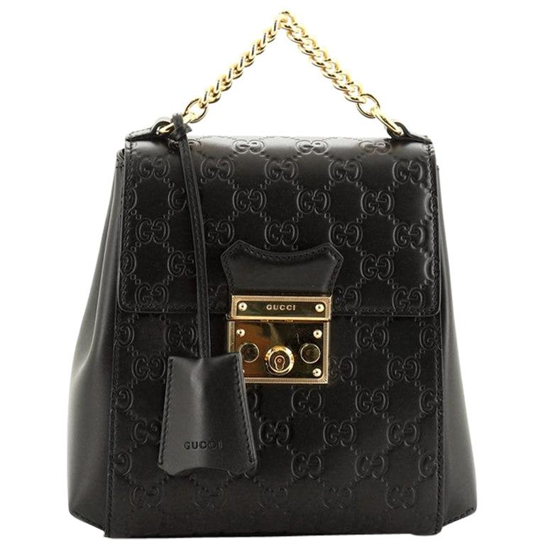 Gucci GG Guccissima Leather Small Padlock Bag