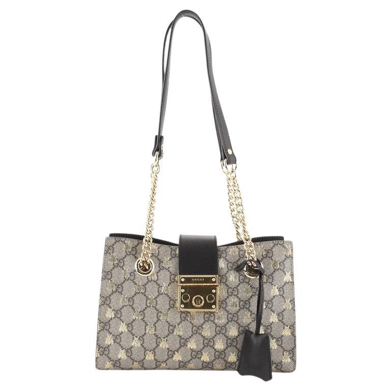 gucci padlock tote