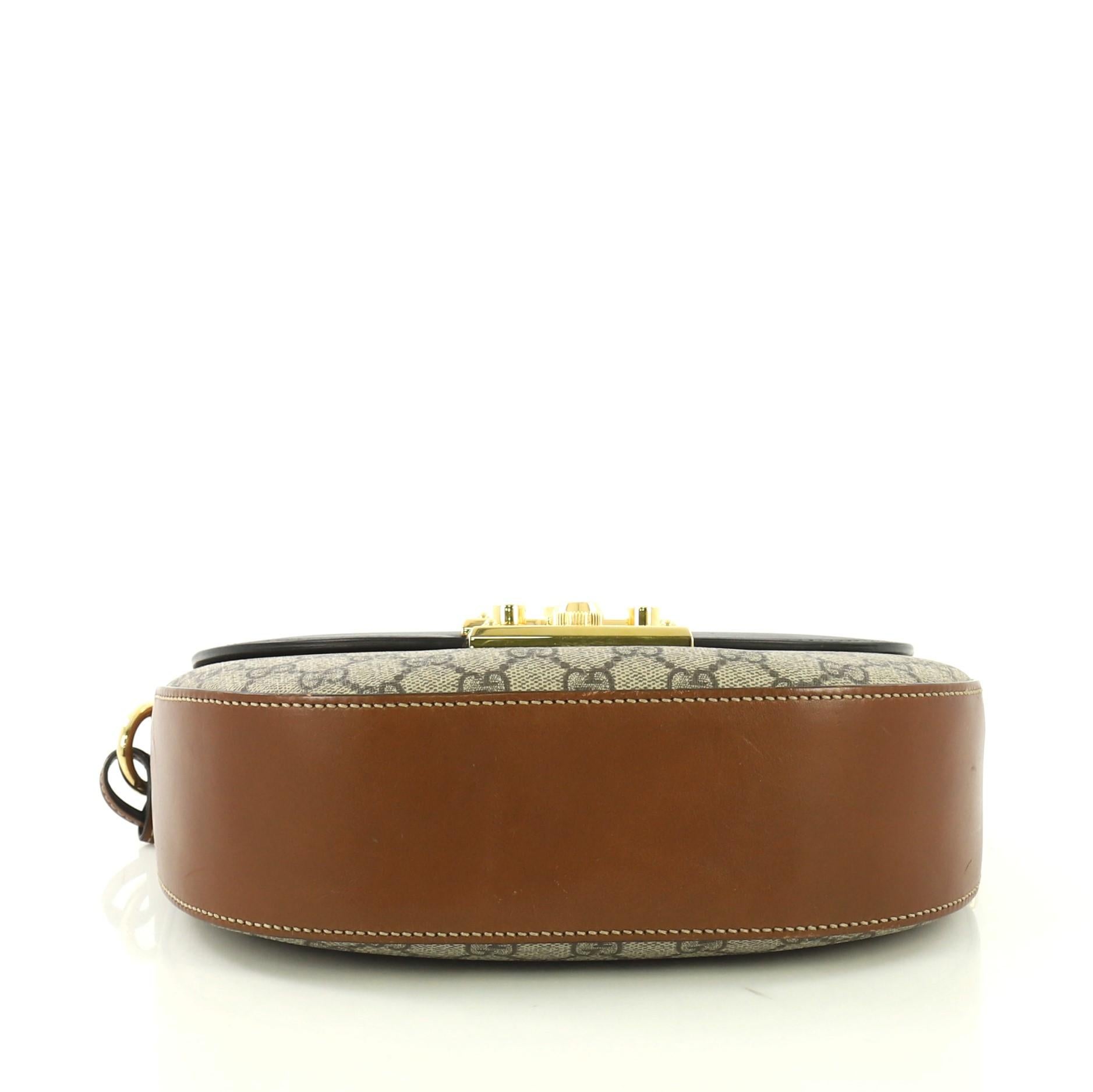 gucci saddle bag leather