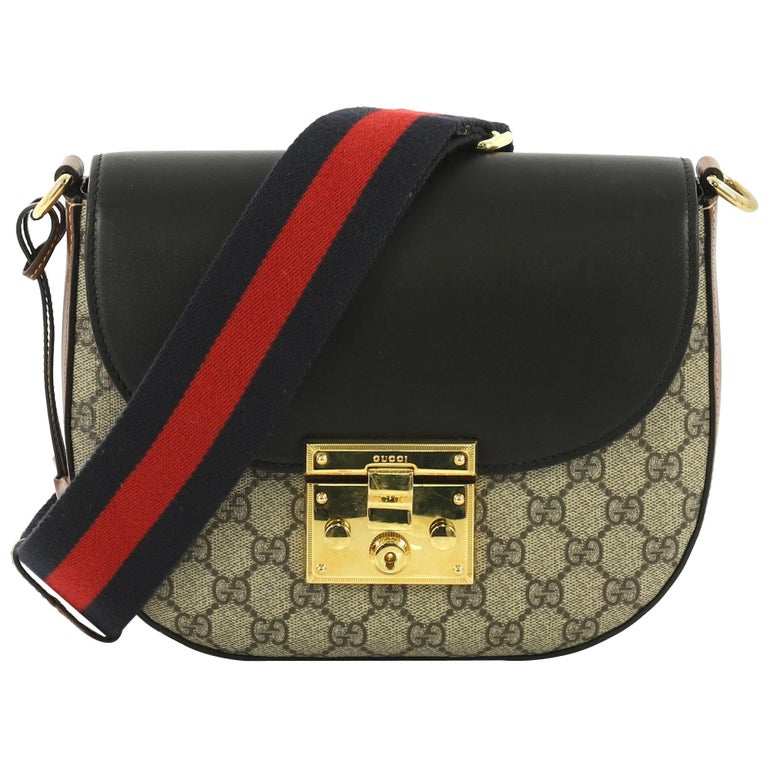 gucci canvas leather