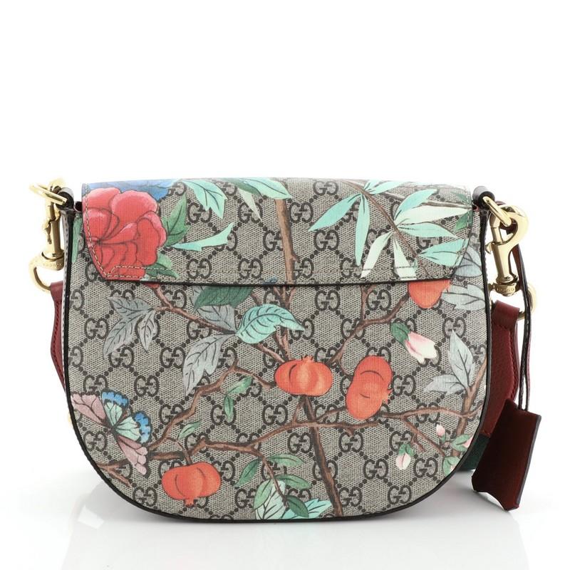 gucci padlock saddle bag