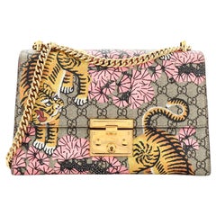 Tas Gucci Jumbo GG & GG Supreme Padlock Shoulder Bag 8131 New Semi Premium  (Kode: GUC698) 