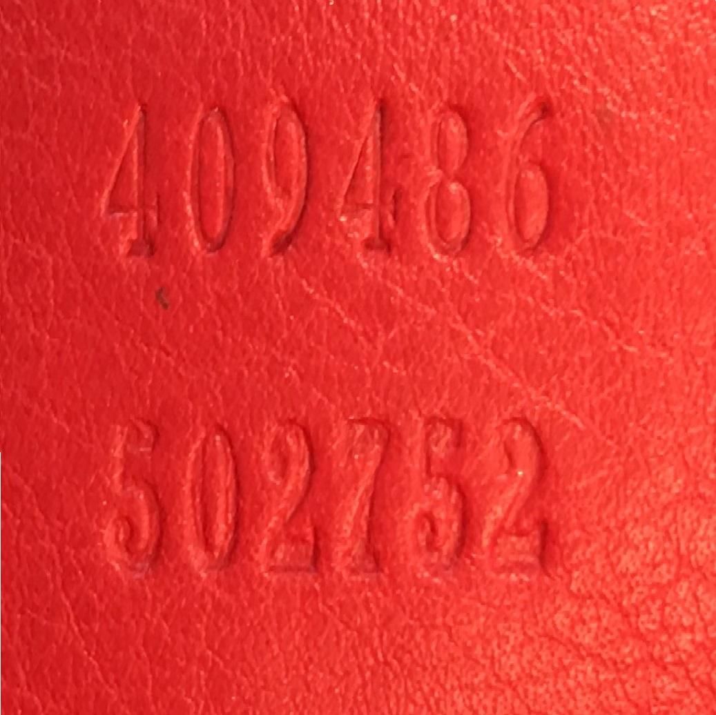 Gucci Padlock Shoulder Bag GG Coated Canvas and Leather Medium 7