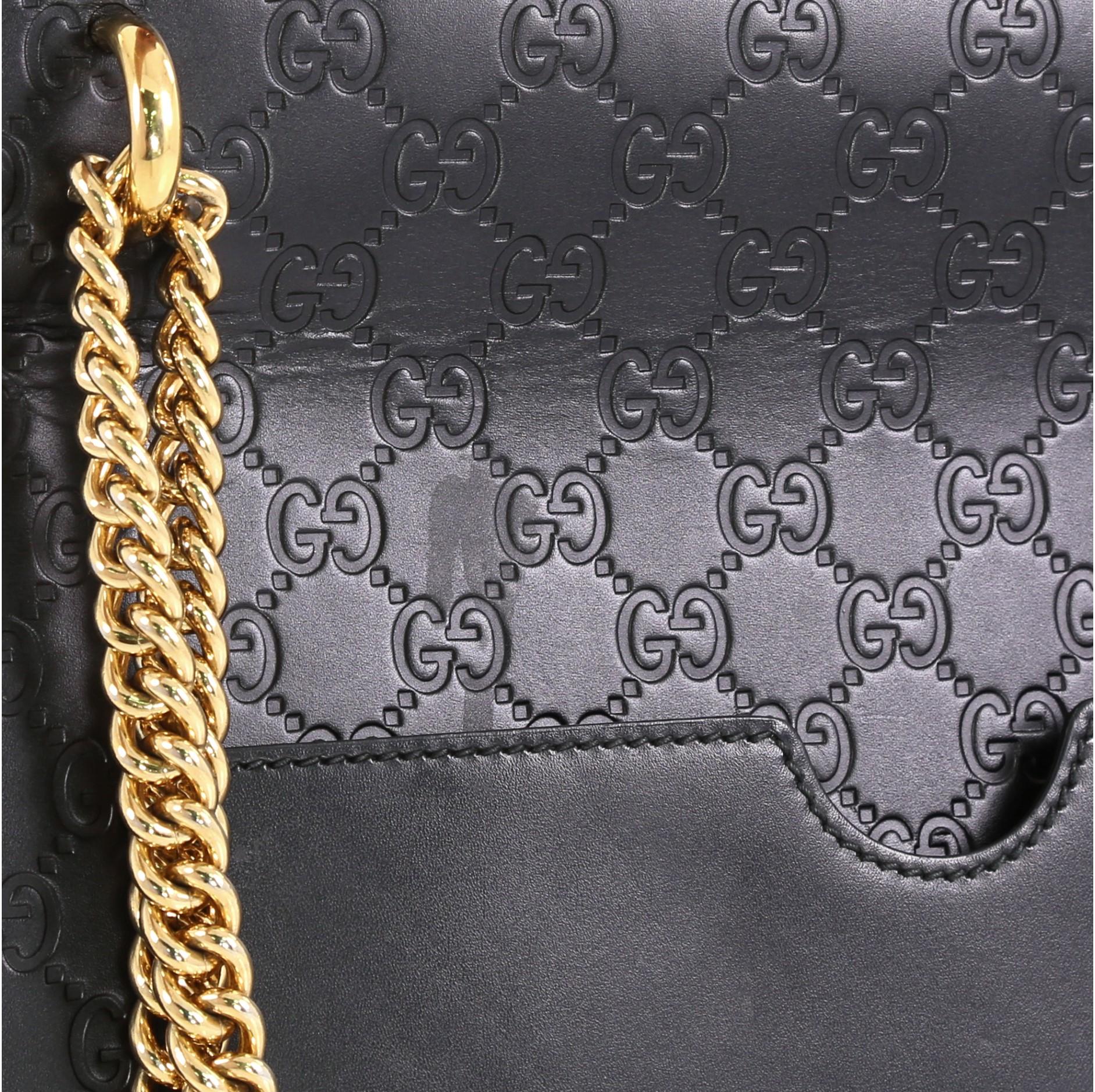 Gucci Padlock Shoulder Bag Guccissima Leather Medium 1