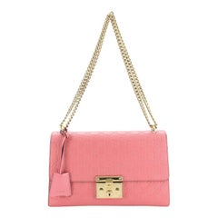 Gucci Padlock Shoulder Bag Guccissima Leather Medium
