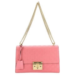 Gucci Padlock Shoulder Bag Guccissima Leather Medium