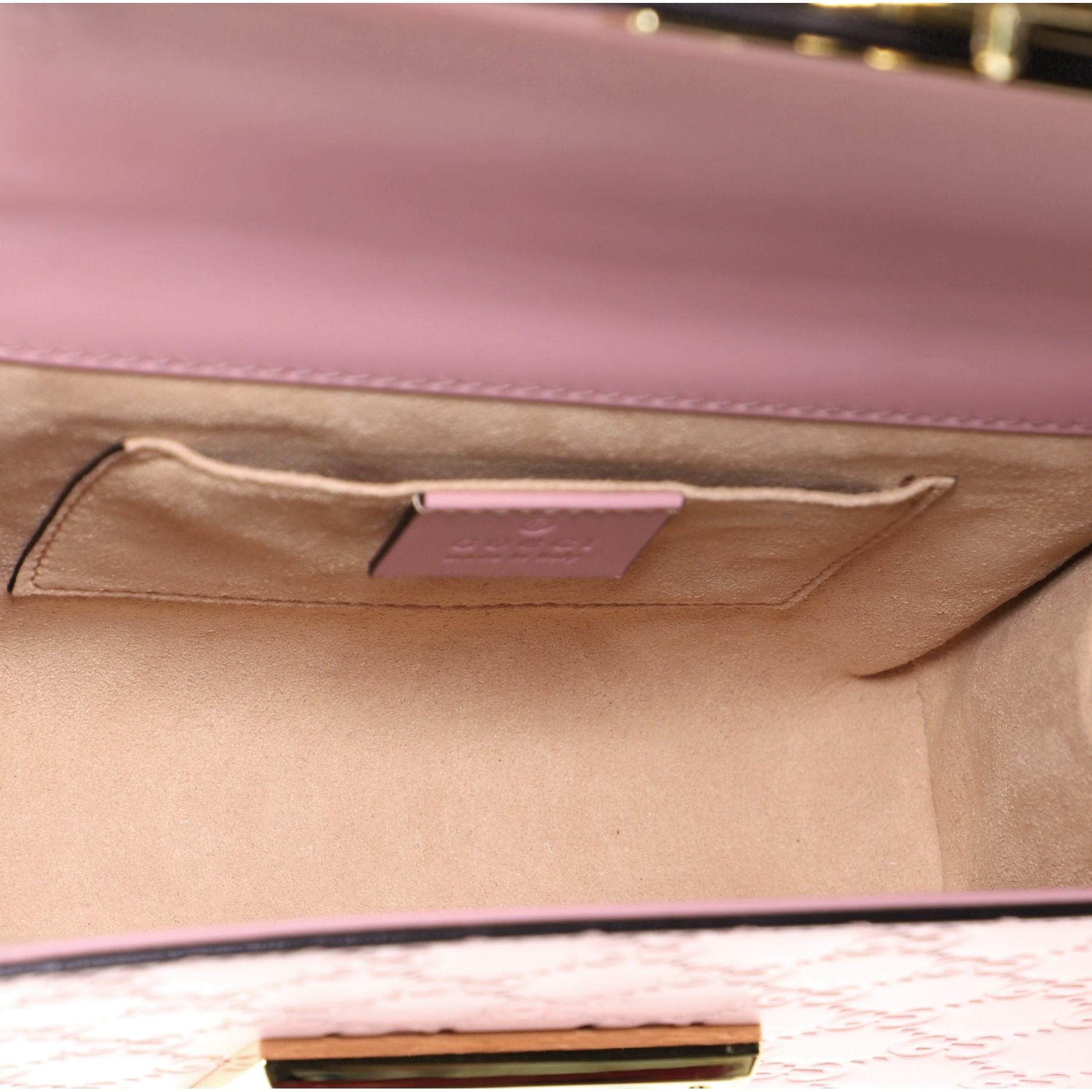 Women's or Men's Gucci Padlock Shoulder Bag Guccissima Leather Small