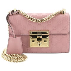 Gucci Padlock Shoulder Bag Guccissima Leather Small